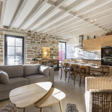 Вілла Saint Malo, Le Pont, Maison Plage A 100M Екстер'єр фото