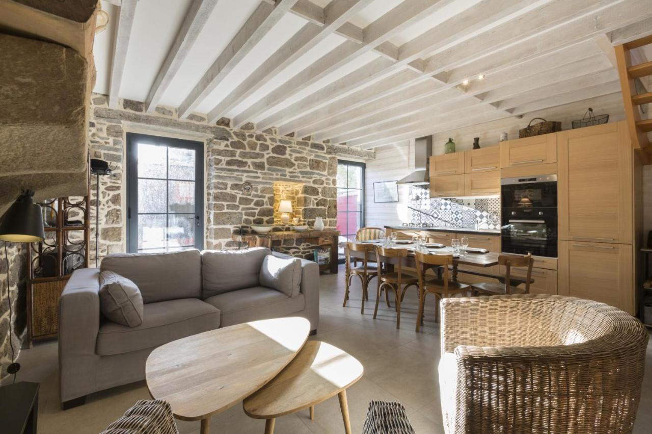 Вілла Saint Malo, Le Pont, Maison Plage A 100M Екстер'єр фото